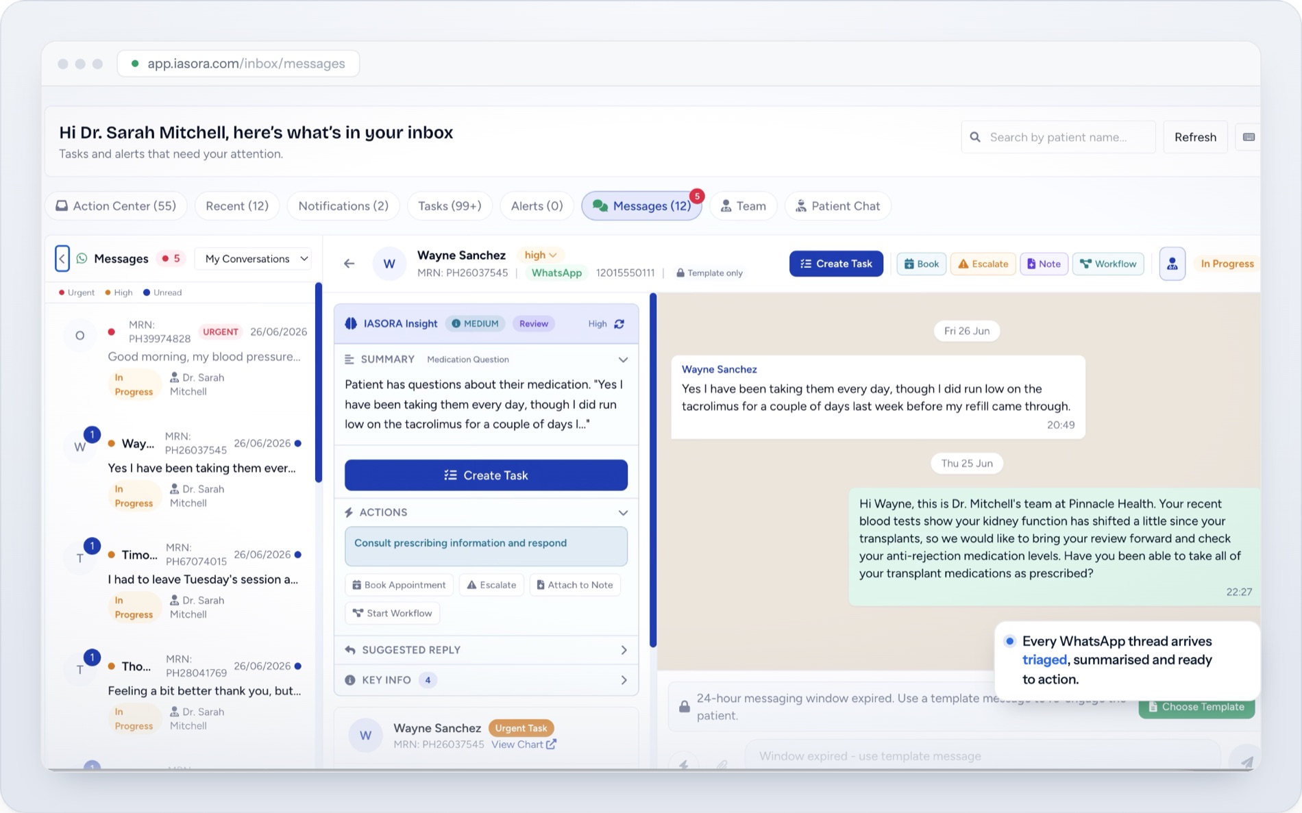 Virtual Assistant on IASORA