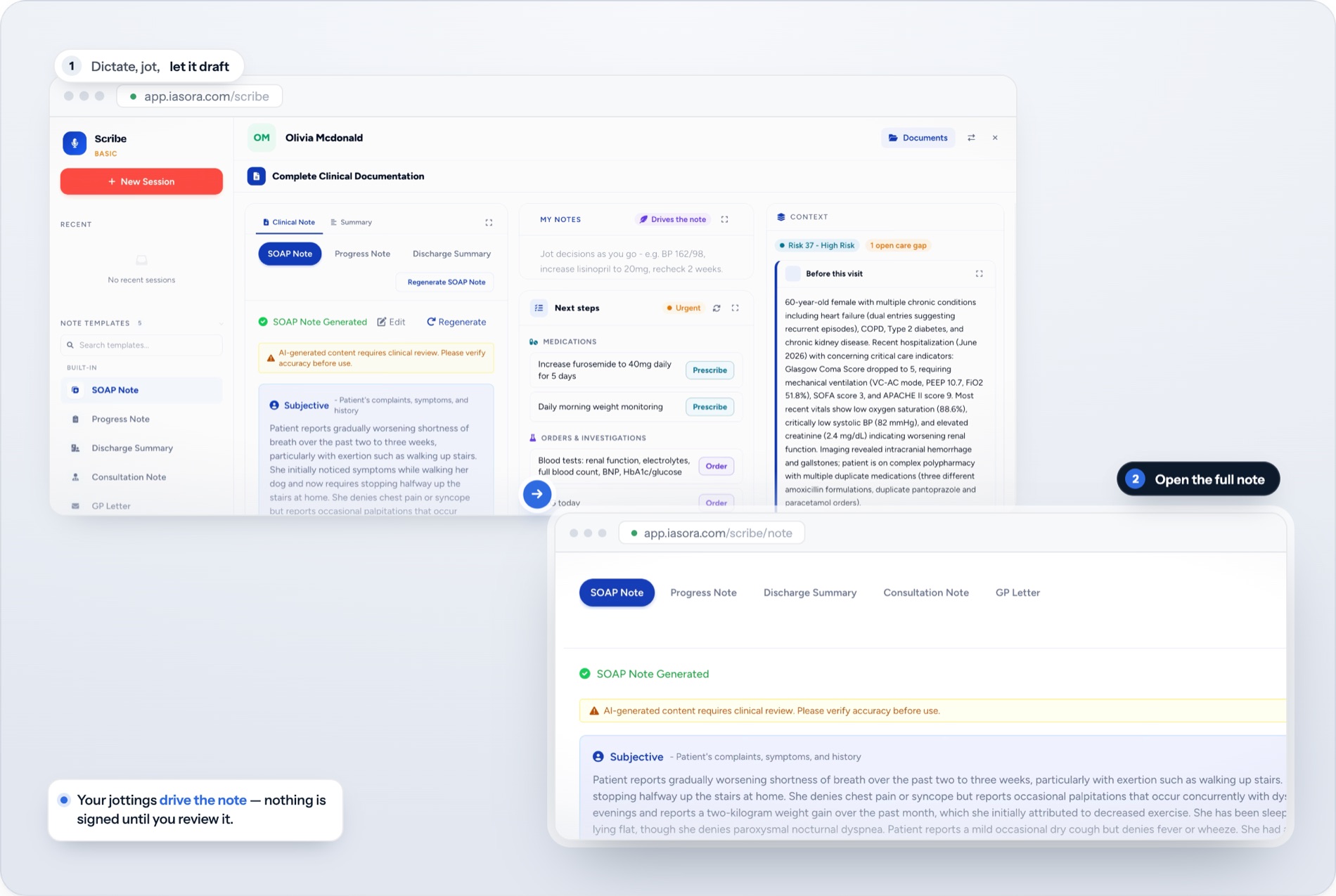 Documentation on IASORA