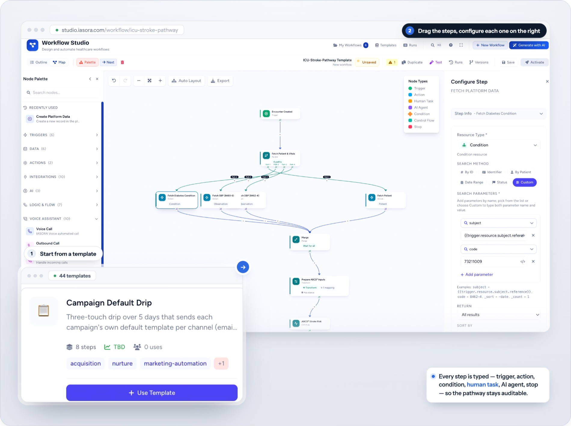 Workflow Studio on IASORA